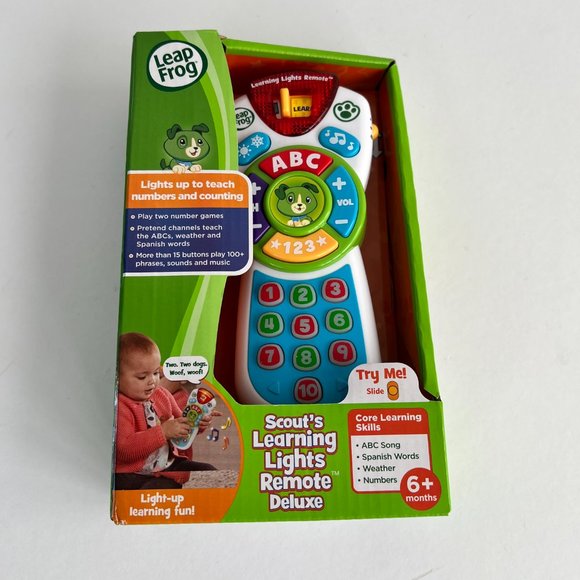 Leap Frog Scout's Learning Lights Remote Deluxe: Age 6+ Months - Picture 10 of 10